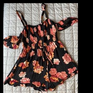 Size small flower romper